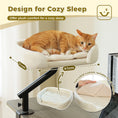 Load image into Gallery viewer, Cat Desk Bed, 360° Rotatable Cat Bed Stand for Indoor Cats, Adjustable Cat Basket, Cats Hammock for Table, Soft Cat Bed for Desk
