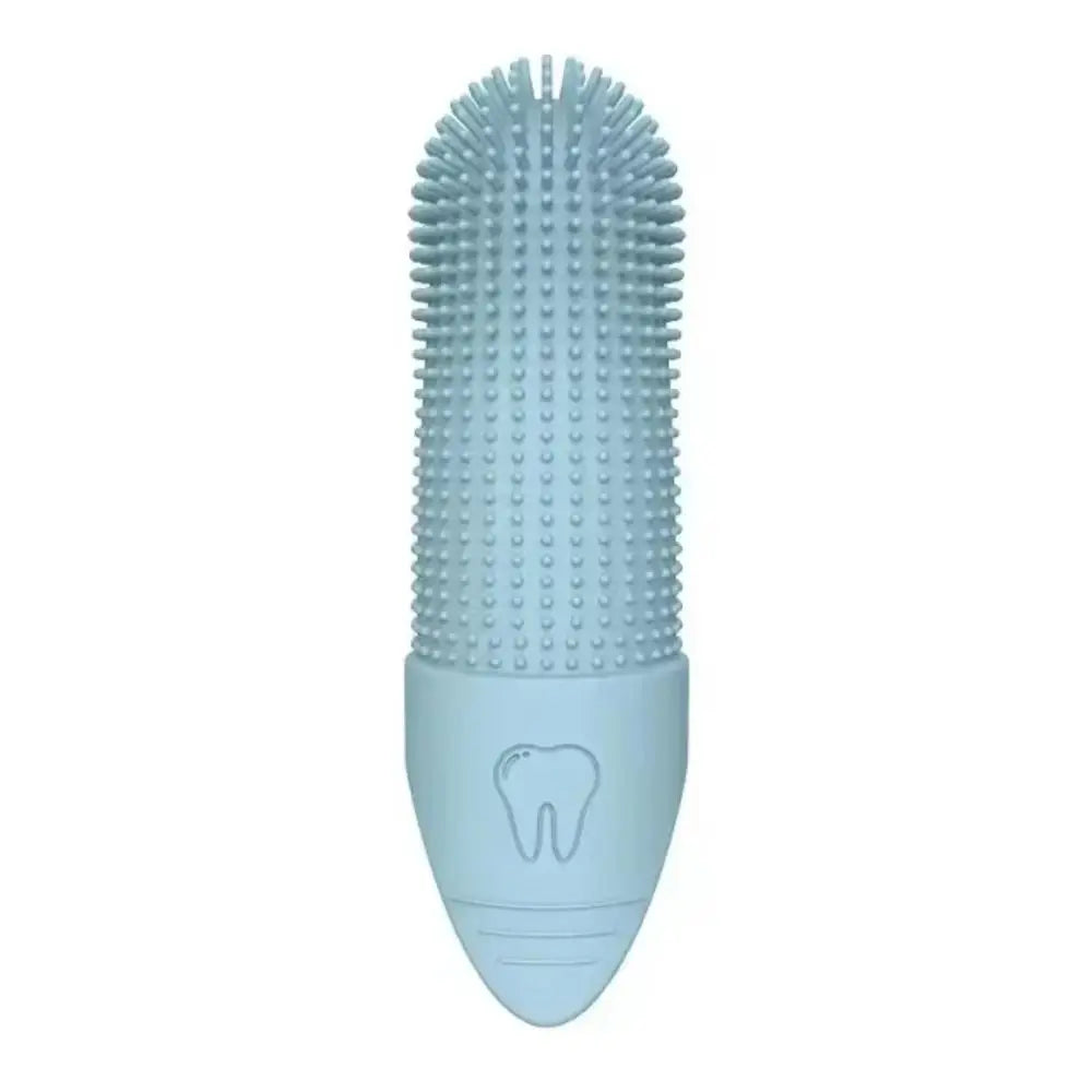 Dog Toothbrush, 360° Cleaning Finger Toothbrush for Dogs, Food Grade Silicone Dog Finger Toothbrush for Dogs & Cats Dental Care
