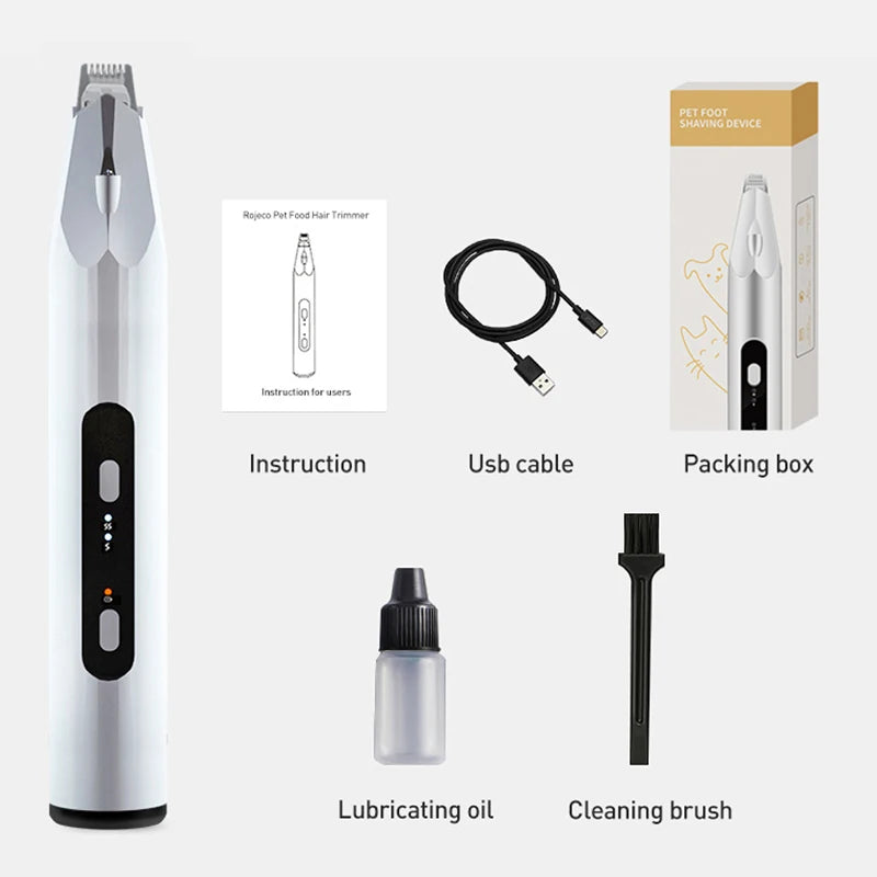 ROJECO Professional Dog Clippers Pet Grooming Hair Trimmer