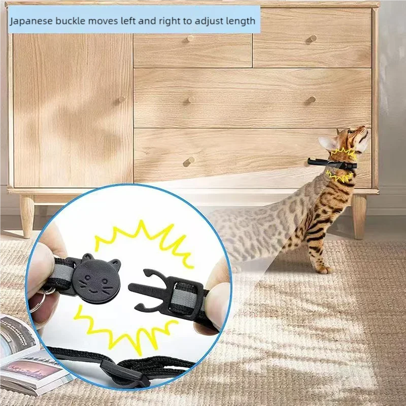 Reflective Cats Bells Collars Adjustable Dog Leash Pet Collar for Cats and Small Dogs Pet Supplies