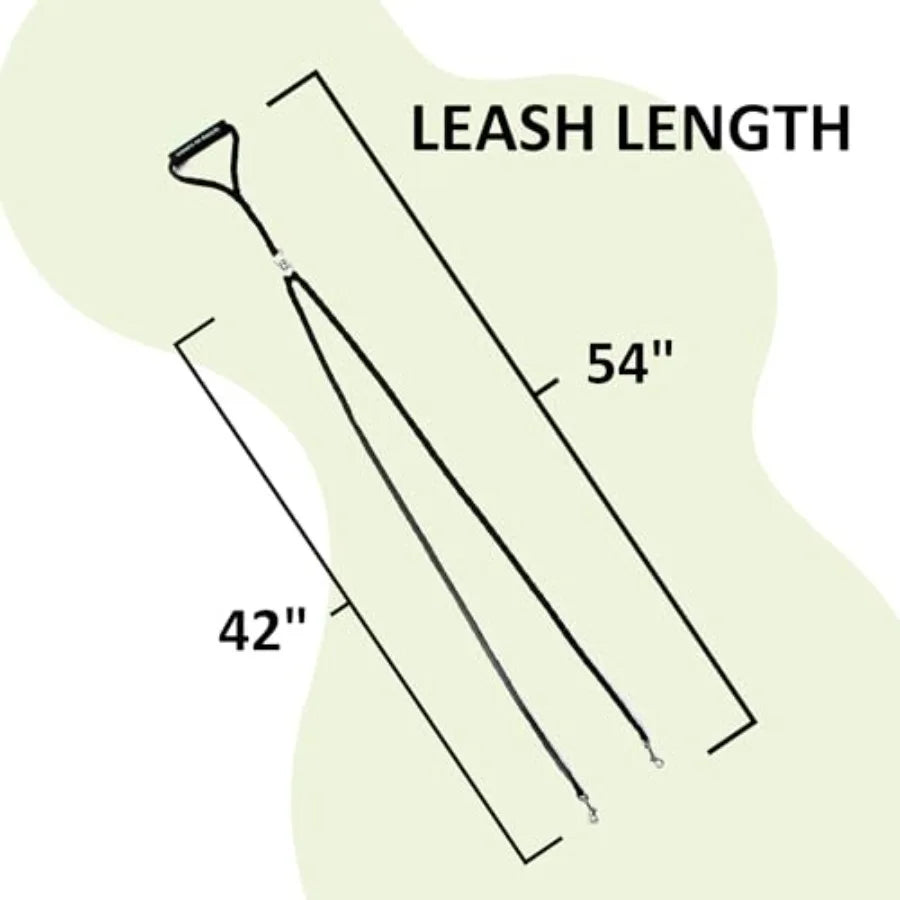 Dual Dog Leash, Double Dog Leash for Two Dogs