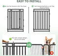 Load image into Gallery viewer, 40" Height 16 Panel Dog Fence Outdoor Yard Playpen Portable Kennel for Camping
