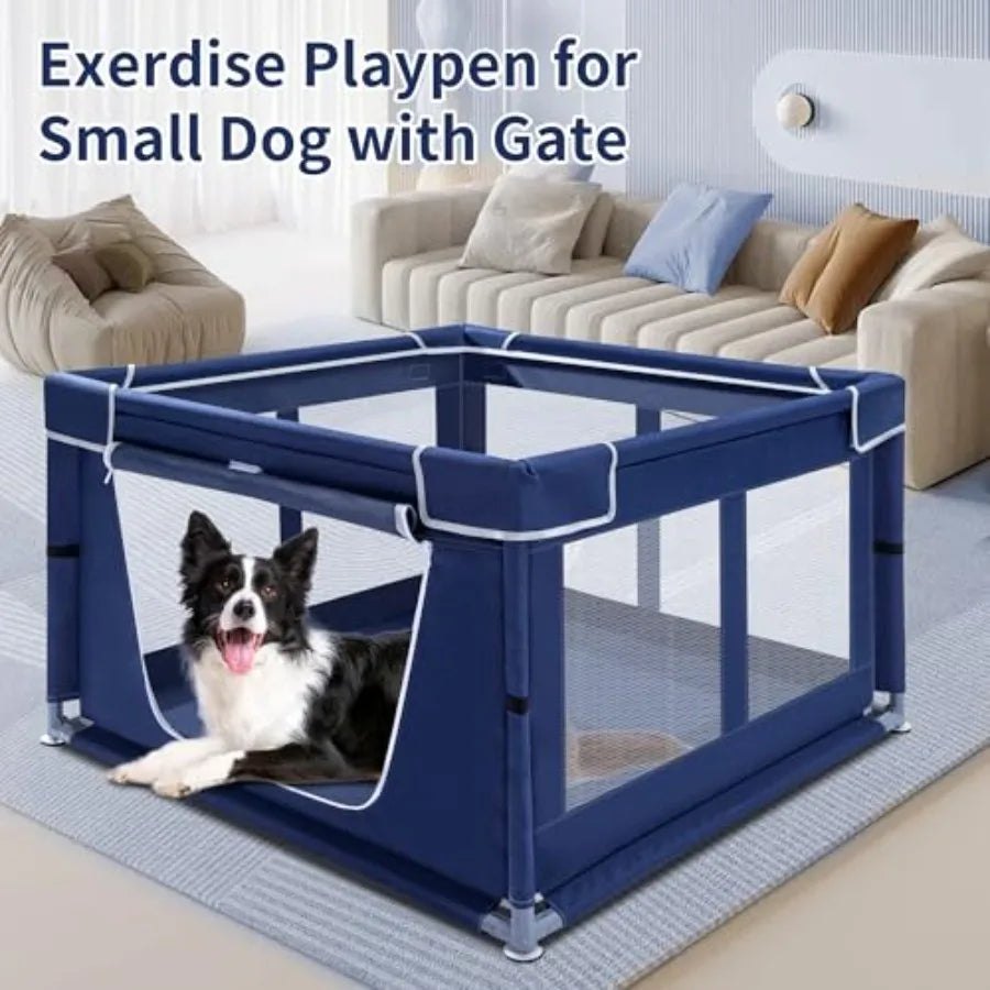 Puppy Playpen Indoor for Dog Small Pets Dog Playpen