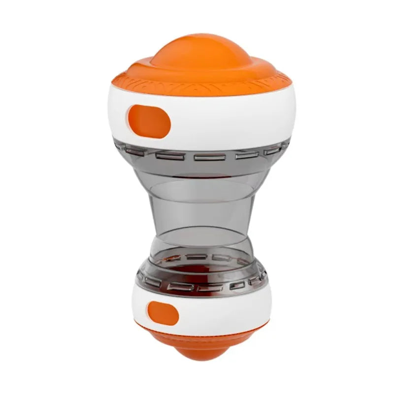 ZUJOLY Dog Treat Dispenser Toy Dog Puzzle Rolling Leak Food Ball Toy Durable Chew Tooth Healthy Ball Suitable for All Breed