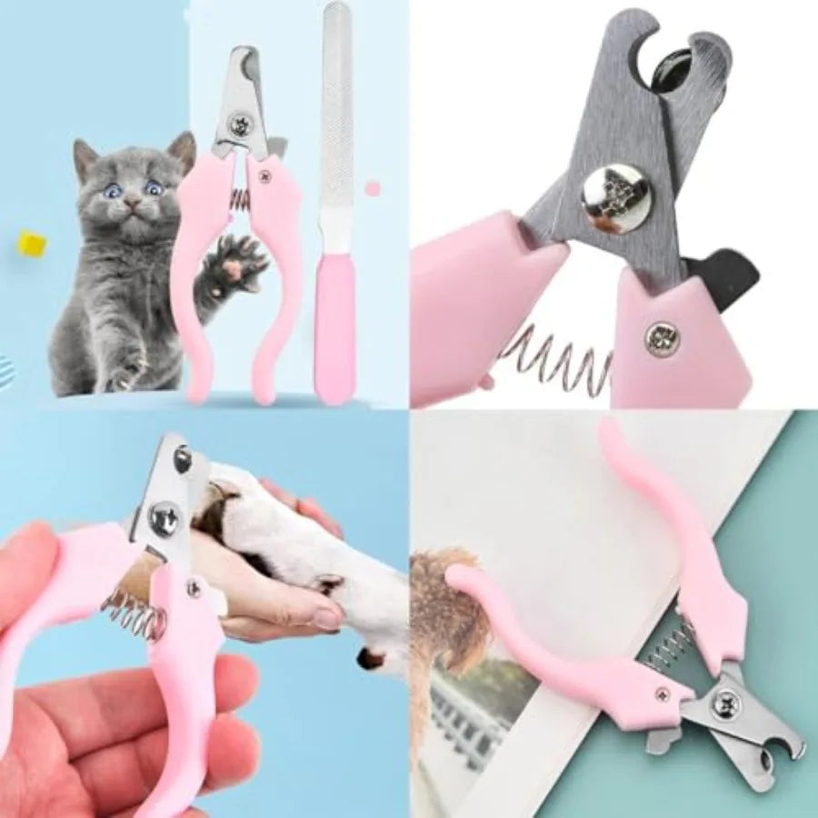 8PCS Dog Bath Supplies Set Dog Washing Gloves Shampoo Brush, Shedding Slicker Brush Complete Pet Grooming Kit for DogandCat and