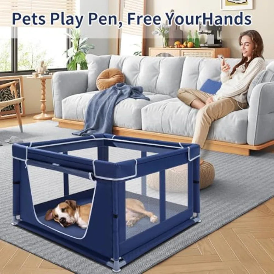 Puppy Playpen Indoor for Dog Small Pets Dog Playpen