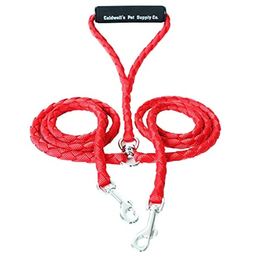 Dual Dog Leash, Double Dog Leash for Two Dogs