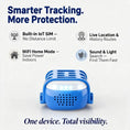 Load image into Gallery viewer, GPS Pet Tracker for Dogs Cats Built-in IoT Sim WiFi Tracking Unlimited Distance QR Code Anti-Lost Locator, Subscription Required
