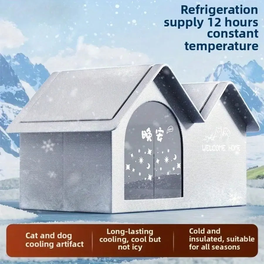 Summer Dog Ice House Air Conditioning BED Summer Cooling Tool Nest Dog Dog Four Seasons Pet Ice House