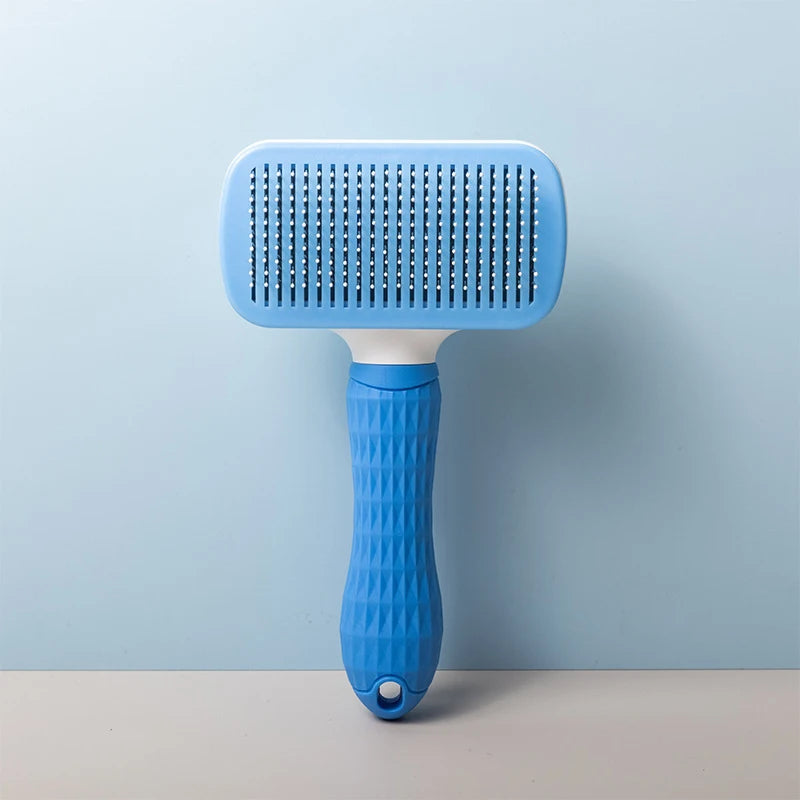 Pet Comb Set for Dogs - Detangling Comb & Undercoat Rake - Beauty Brush Suitable for Small to Large Dog Breeds