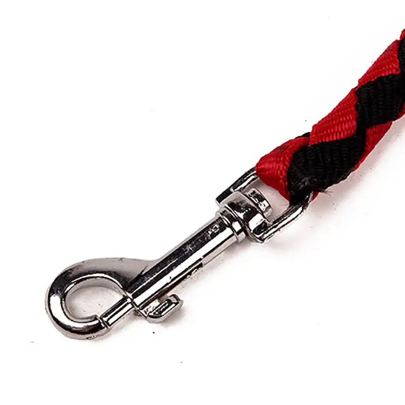 Pet Double Leash 2 Way Couplers Dog Leash Rope Elastic Extended Pet Leash
