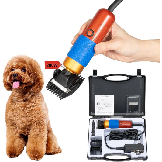 200W Electric Pet Clippers Low Noise/Trimmer for Grooming Hair Clipper for Dogs Cats Pets