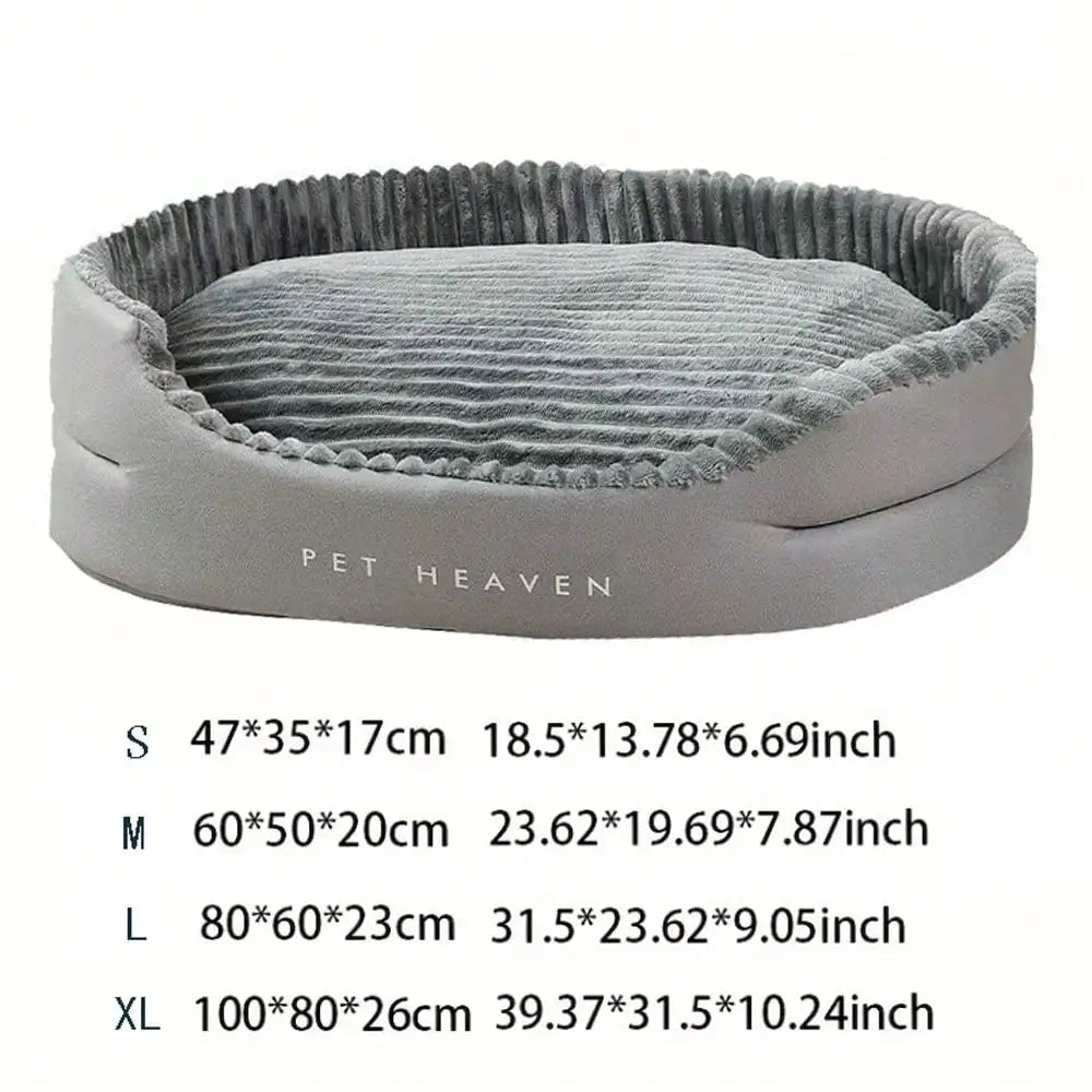 Extra Large & Thick Pet Dog Bed, Suitable For All Breeds, With Removable Washable Cushion And Thick Filling