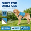 Load image into Gallery viewer, Pet Dog Cooling Vest Harness Cooler Jacket For Walking Dog Outdoor Camping Hunting Training Refrigerator Cooling Source For Dogs
