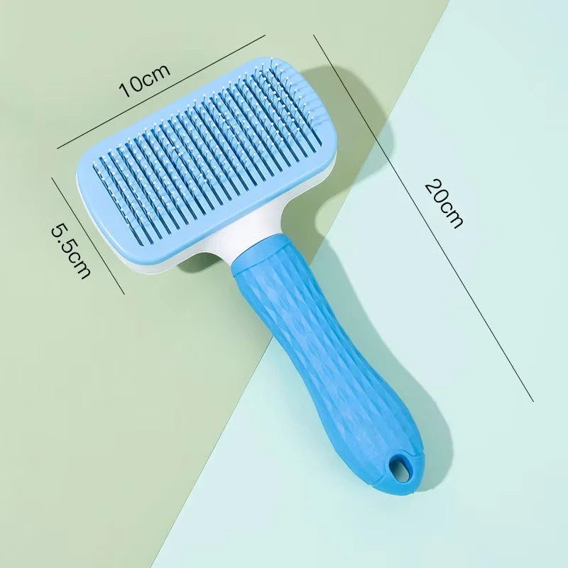 Pet Comb Set for Dogs - Detangling Comb & Undercoat Rake - Beauty Brush Suitable for Small to Large Dog Breeds