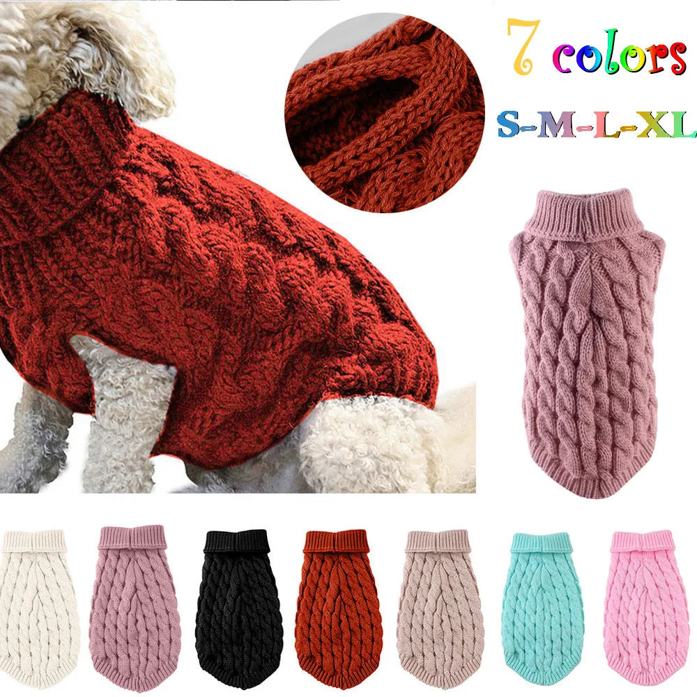 New Pet Small Pet Dog Clothes Sweater Fashion Autumn Winter