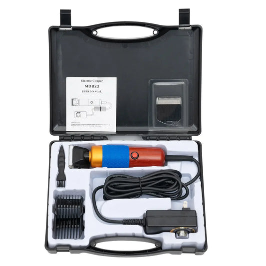 10ft Sheep Shears, with Plug & 2 Blades 200W Electric Clippers Animal Shave Grooming Farm for Dogs Cat Goat Alpaca