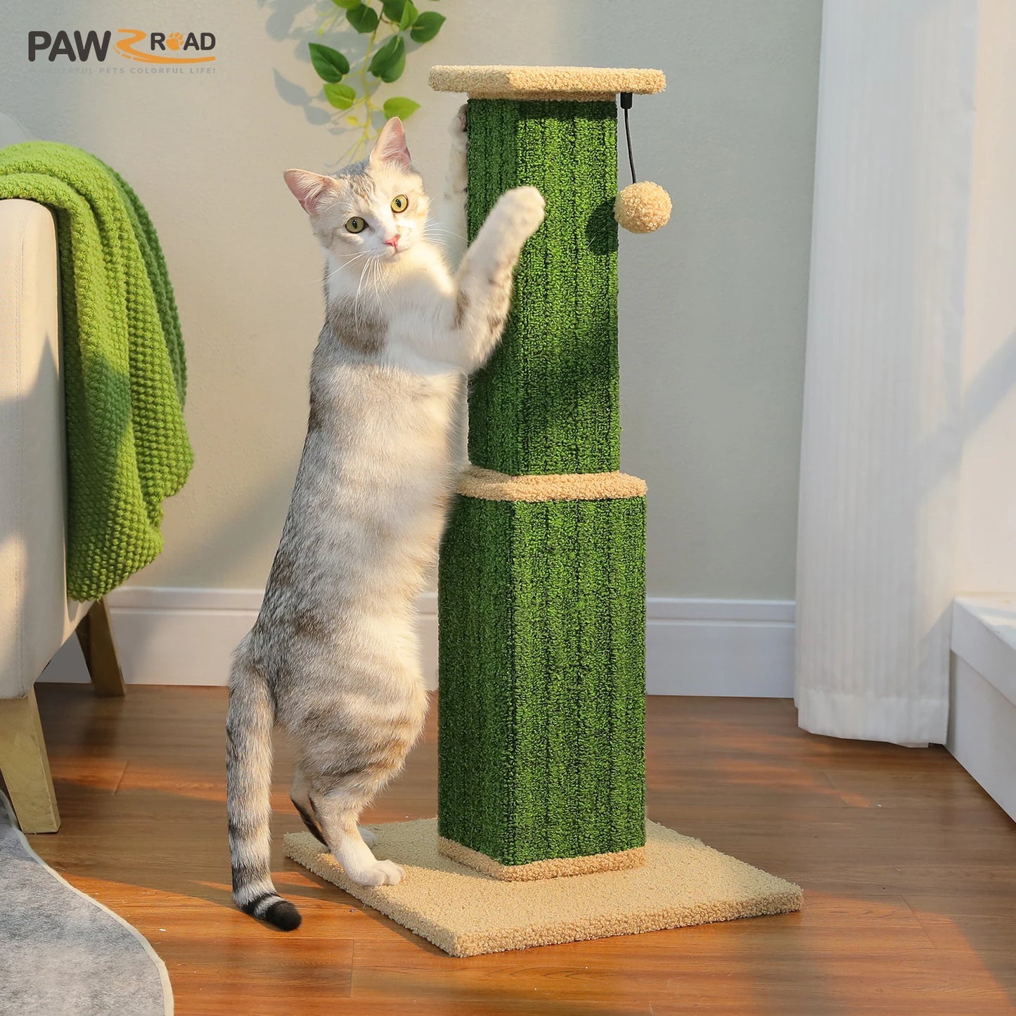 Large Cat Scratching Post for Indoor Cats Adults