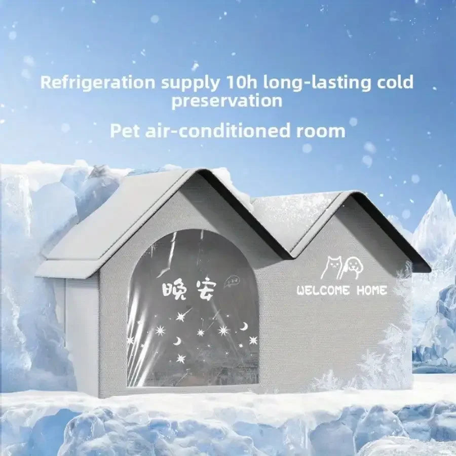 Summer Dog Ice House Air Conditioning BED Summer Cooling Tool Nest Dog Dog Four Seasons Pet Ice House