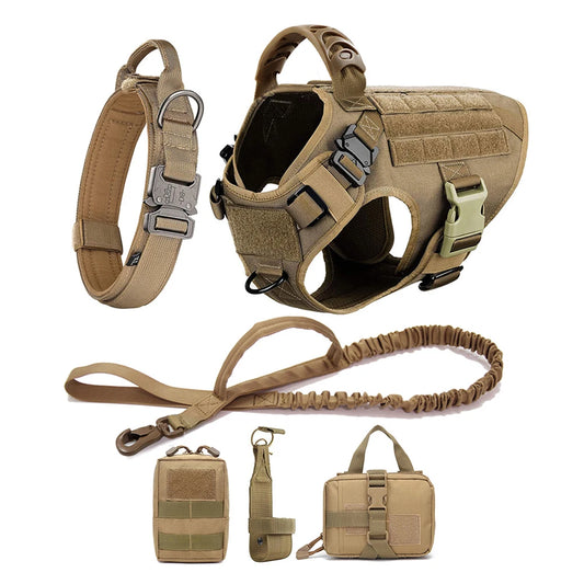 Large & Medium Dog Harness And Leash Set