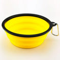 Load image into Gallery viewer, Silicone Travel Dog Bowl
